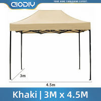 AIODIY Tent HEAVY DUTY Tent Halloween tent 3x4.5M/3x3M/2x2M Foldable Retractable Tent water proof coating Adjustable Height Halloween tent(COMPLETE SET) Car tent  With Steel Stand Outdoor Tent Advertising Tent CanopyRoofing With Frame Gazebo Outdoor Tent