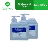 Doctor J 70% Ethyl Alcohol Pump 500ml - Pack of 2