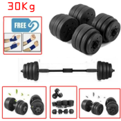Adjustable Fitness Dumbbell Set - 30Kg Weight Lifting Equipment