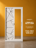 NOAH | Full Steel 3-DOOR Sliding Wardrobe with Full Mirror & Granite Pattern Doors by Leapify Steel