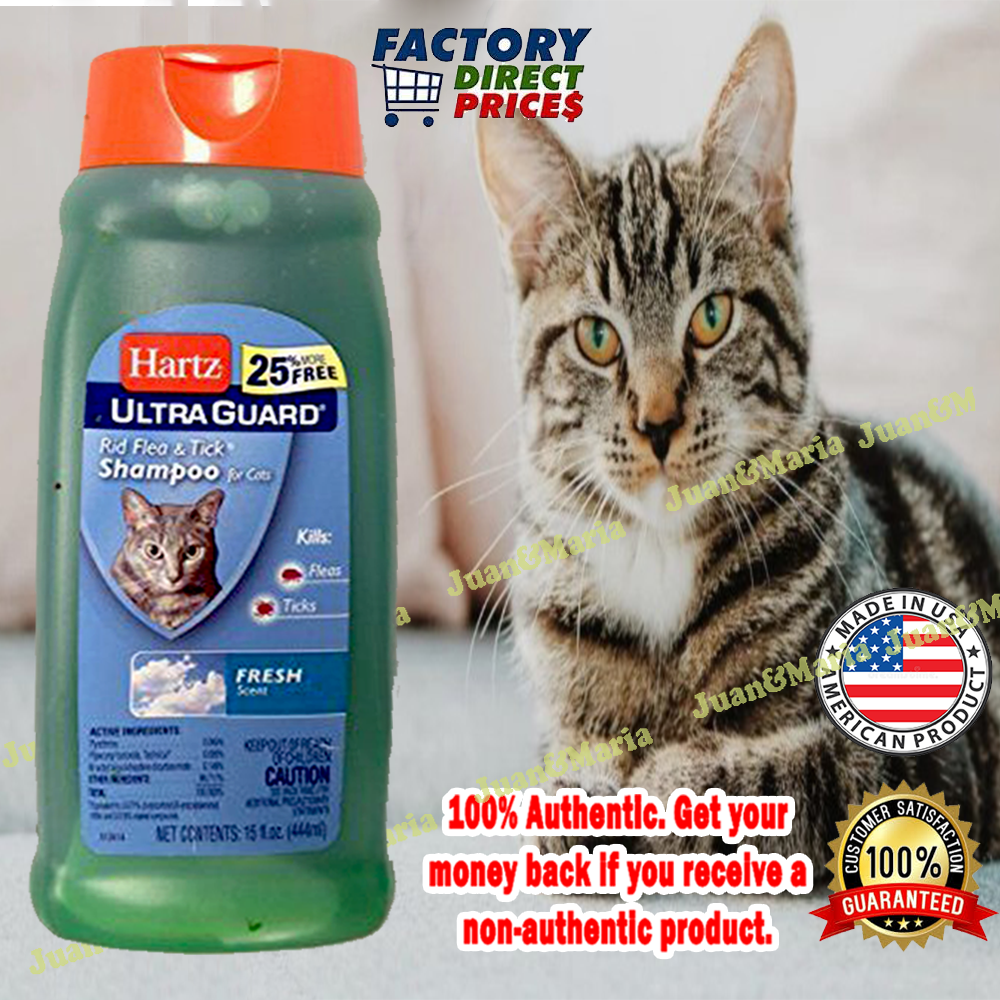 hartz cat shampoo