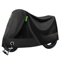 LAIMA Thickened Motorcycle Cover Dust UV Outdoor Protection Motor Cover Cover All Season Universal Waterproof