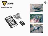 CS168ph TOPEAK Multi Tool Kit (PT30 P20 HEXUS X MINI 20 PRO MINI 18+ MINI 9 MINI 9 PRO)