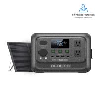 BLUETTI （EB3A upgraded version）Elite 30 V2 288WH Portable Power Station Solar Generator with LiFeP04 Fast Charge Up to 1500 W Power for Emergency Power Camping Motor Homes Home