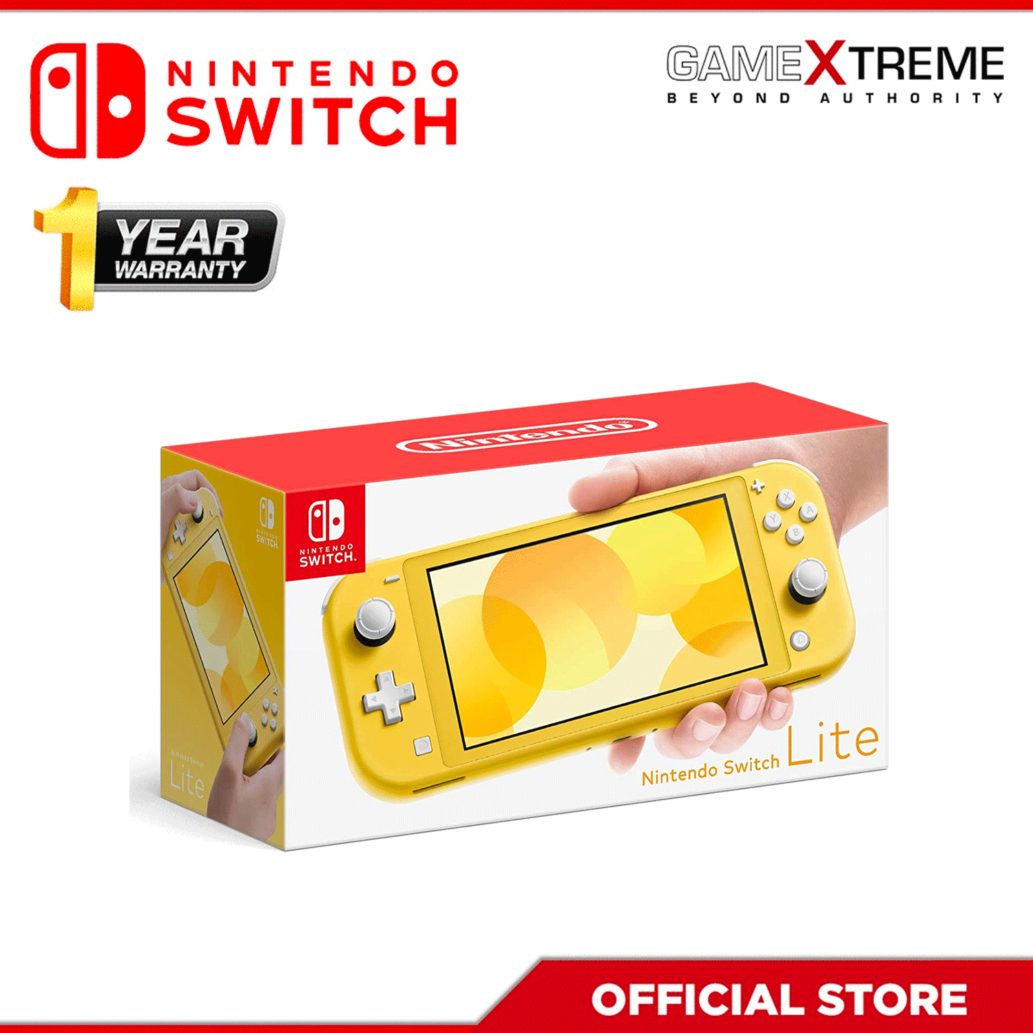 Yellow nintendo switch lite in clearance stock