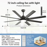 KASIDA Nordic ceiling fan with light modern 3 colors lights 6 speed ceiling fan with led light wooden ceiling lights with fan and remote control dc motor ceiling fan 5 blades big ceiling fan heavy duty for living room dinning bedroom