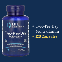 Life Extension Two Per Day Multivitamin 120 / 60 Capsules / 60 Tablets