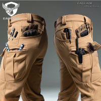 EAGLADE Black Tactical Cargo Pants for Men in Black IX7 A01