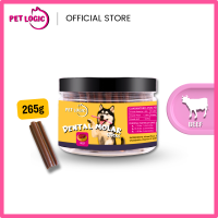 Pet Logic Star Sticks Dental Chews JAR 265g Dog Treats  Pet Grooming  Oral Care