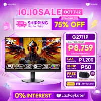 [3YRS WARRANTY] KOORUI G2711P (powered by HKC) 27 Inch FHD 1920X1080p IPS Display 200Hz 1ms 89% DCI-P3 Color Gamut HDR 400 75 x 75 mm VESA Mountable Black Gaming Monitor Computer PC Design Monitor