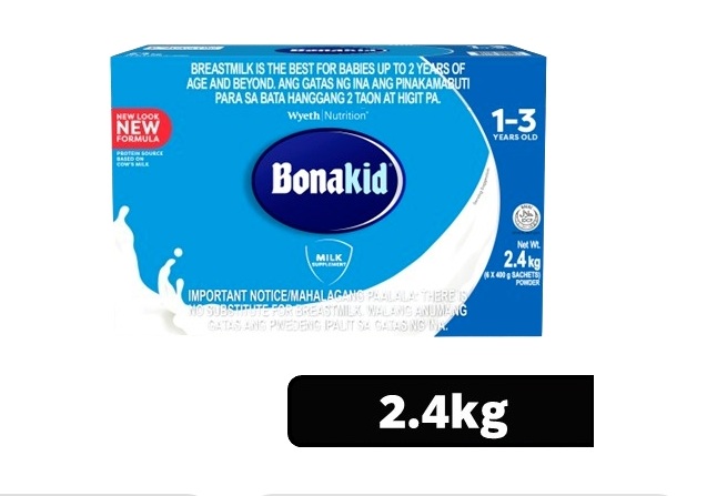 2.4KG BONAKID MILK SUPPLEMENT 1-3 YEARS OLD