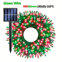（Warranty）TIMSOT Solar String Light 12M 100LED 8 Modes Solar Lamp Outdoors  Waterproof for Gardens Wedding Party Valentines Christmas Tree Homes
