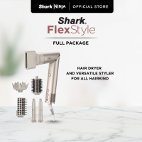 Shark FlexStyle Full Package | 5-in-1 Hair Dryer & Multi-Styler with Auto-Wrap Curlers Volumizing & Smoothing Attachments