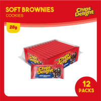 Chips Delight Soft Brownie Cookies 28g (Pack of 12)