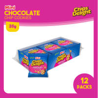 Chips Delight Mini Chocolate Chip Cookies Original 35g (Pack of 12)