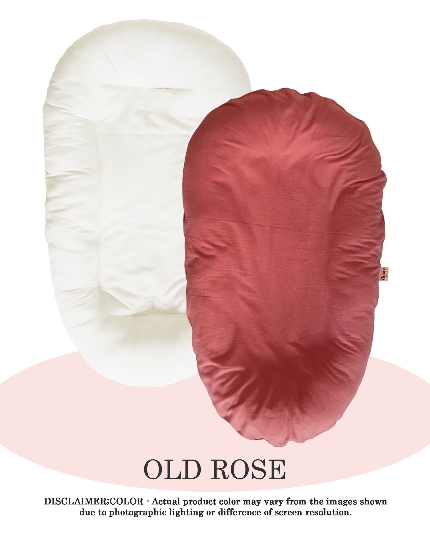 Baby Nest Soft Cotton Linen Aesthetic Baby Lounger and Simple Bassinet for Newborn Baby