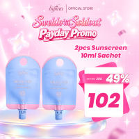 LIMITED STOCK | Byfina Tone-Up Sunscreen SPF50+ PA++++ | Lightweight Sun Veil Fluid with Soft Matte Finish 10ml Sachet