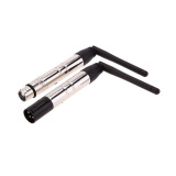 2.4G ISM DMX512 Wireless Male & Female 2 In 1 XLR Receiver & Transmitter Lighting For Stage PAR Party Light With Antenna August 2018 - 3 2.4G ISM DMX512 Wireless Male & Female 2 in 1 XLR Receiver & Transmitter Lighting for Stage PAR Party Light with Antenna - 3
