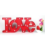 3D LOVE LED Night Light Romantic Home Decorative Desk Lamps Letters Wall Lights For Holiday Christmas Decoration Color:Red Power:Zero Point Two Five Lvy Zheng2374 - Intl August 2018 - 2 3D LOVE LED Night Light Romantic Home Decorative Desk Lamps Letters Wall Lights For Holiday Christmas Decoration Color:Red Power:Zero Point Two Five lvy zheng2374 - intl - 2