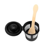 3pcs Reusable Coffee Capsules Cup Filter Stainless K-Cup + Spoon - Intl September 2018 - 3 3pcs Reusable Coffee Capsules Cup Filter Stainless K-Cup + Spoon - intl - 3