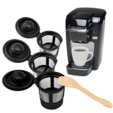 3pcs Reusable Coffee Capsules Cup Filter Stainless K-Cup + Spoon - Intl September 2018 - 2 3pcs Reusable Coffee Capsules Cup Filter Stainless K-Cup + Spoon - intl - 2