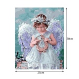 5D DIY Diamond Painting Angel Girl Embroidery Cross Craft Stitch Home Decor - Intl August 2018 - 5 5D DIY Diamond Painting Angel girl Embroidery Cross Craft Stitch Home Decor - intl - 5
