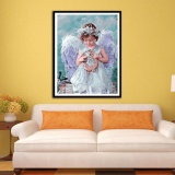 5D DIY Diamond Painting Angel Girl Embroidery Cross Craft Stitch Home Decor - Intl August 2018 - 3 5D DIY Diamond Painting Angel girl Embroidery Cross Craft Stitch Home Decor - intl - 3