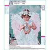 5D DIY Diamond Painting Angel Girl Embroidery Cross Craft Stitch Home Decor - Intl August 2018 - 4 5D DIY Diamond Painting Angel girl Embroidery Cross Craft Stitch Home Decor - intl - 4