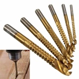 6 PCS Titanium Coated Saw Drill Pull Groove Sawtooth Bit Wood Hole Saw Drill Bit - Intl September 2018 - 2 6 PCS Titanium Coated Saw Drill Pull Groove Sawtooth Bit Wood Hole Saw Drill Bit - intl - 2