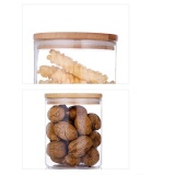 950ml Glass Sealed Storage Jar Wide Mouth Tea Coffee Nuts Foods Storage Canisters With Bamboo Lid Kitchen Accessories - Intl September 2018 - 3 950ml Glass Sealed Storage Jar Wide Mouth Tea Coffee Nuts Foods Storage Canisters with Bamboo Lid Kitchen Accessories - intl - 3