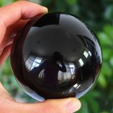 BUYINCOINS 50mm Asian Rare Natural Black Obsidian Sphere Large Crystal Ball Healing Stone August 2018 - 3 BUYINCOINS 50mm Asian Rare Natural Black Obsidian Sphere Large Crystal Ball Healing Stone - 3