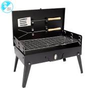 Portable Folding BBQ Grill with Utensils by DS190