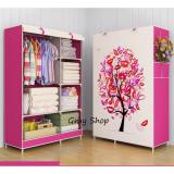 GMY Quality Fashion 3D Panoramic View Simple Wardrobe (Tree) With FREE High Quality Amazing Shoerack (Black) August 2018 - 2 GMY Quality Fashion 3D Panoramic View Simple Wardrobe (Tree) with FREE High Quality Amazing Shoerack (Black) - 2