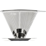 Handheld Durable Stainless Steel Single Cup Coffee Dripper With Stand Holder - Intl August 2018 - 3 Handheld Durable Stainless Steel Single Cup Coffee Dripper with Stand Holder - intl - 3