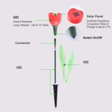 Romantic Outdoor Yard Garden Lawn Solar Powered Tulip Flower Light LED Lamp - Intl August 2018 - 4 Romantic Outdoor Yard Garden Lawn Solar Powered Tulip Flower Light LED Lamp - intl - 4