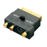 SCART Adaptor AV Block To 3 Phono Composite Or S-Video With In/Out Switch GOLD - Intl September 2018 - 5 SCART Adaptor AV Block To 3 Phono Composite or S-Video With In/Out Switch GOLD - intl - 5