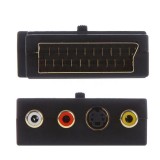 SCART Adaptor AV Block To 3 Phono Composite Or S-Video With In/Out Switch GOLD - Intl September 2018 - 4 SCART Adaptor AV Block To 3 Phono Composite or S-Video With In/Out Switch GOLD - intl - 4