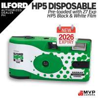 [SALE] ILFORD HP5 Plus 400 Black and White B&W Single-Use Disposable Film Camera MVP CAMERA