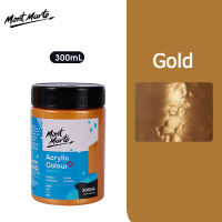 Mont Marte Acrylic Paint 300ml Semi Matte For Handcrafting Cutting Painting Hobbies And Stationery Needs