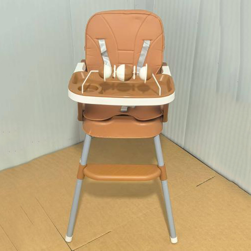 Multifunctional Baby High Chair Adjustable Height Removable Legs Soft waterproof stain-resistant and easy to clean