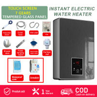 LIVEOUTER Water Heater For Shower LCD Touch Screen 6500W Instant Heating Automatic Temperature Control For Bathroom