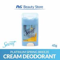 Secret Platinum Cream Deodorant Spring Breeze 45g