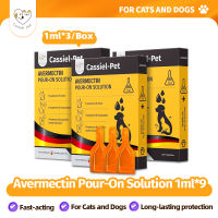 Cassiel Pet Anti Tick And Flea Spot Treatment Repellent Anti-Itching Dewormer Tablets For Cat & Dog