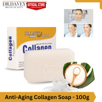 Dr. Davey Collagen Soap 100g - Natural Double Whitening Skin Firming Toning Moisturizing for Smooth Body Skin.