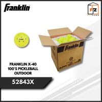 Franklin Sports X-40 Pickleballs Outdoor USPA & UPA Approved Optic 100s