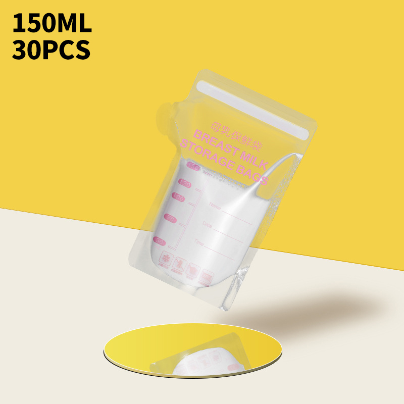 Breastmilk Storage Bag 100Pcs Milk Storage Bag 5oz/8oz Portable Milk Container For Newborn