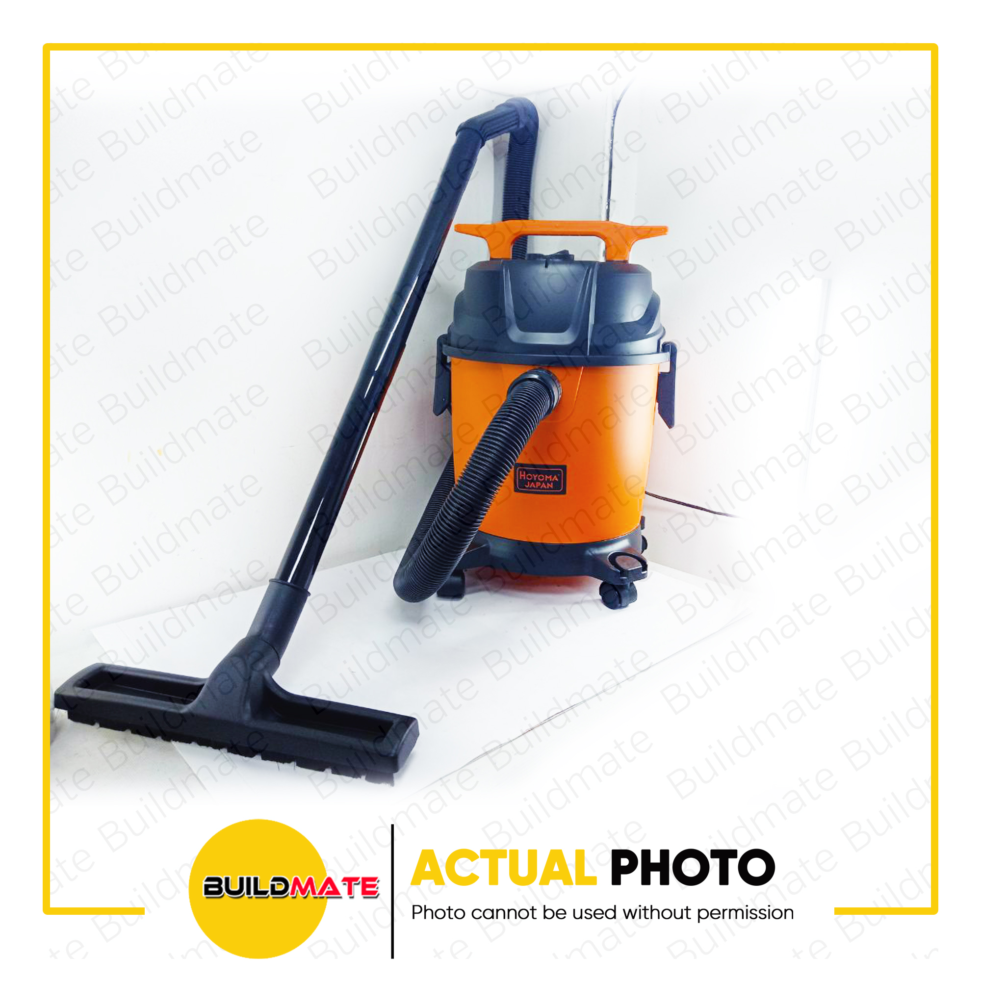 3 IN 1 Wet & Dry Vacuum Cleaner 12L 1200W PROMAN HOYOMA •BUILDMATE