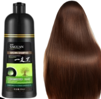 YAGUAN Herbal Blackening Shampoo 500ML - Temporary Hair Color Hair Color Treatment with Plant Essence Formula