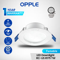 OPPLE LED Downlight Pin Light RC-US Tunable /Tri-Color 4watts6 Watts 9 watts 12 watts and 18 Watts Angle beam Recessed Light For office Art museum Mall Indoor lights
