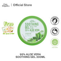 Ever Organics 95% Aloe Vera Soothing Gel(300ml)  (Moisturizer)